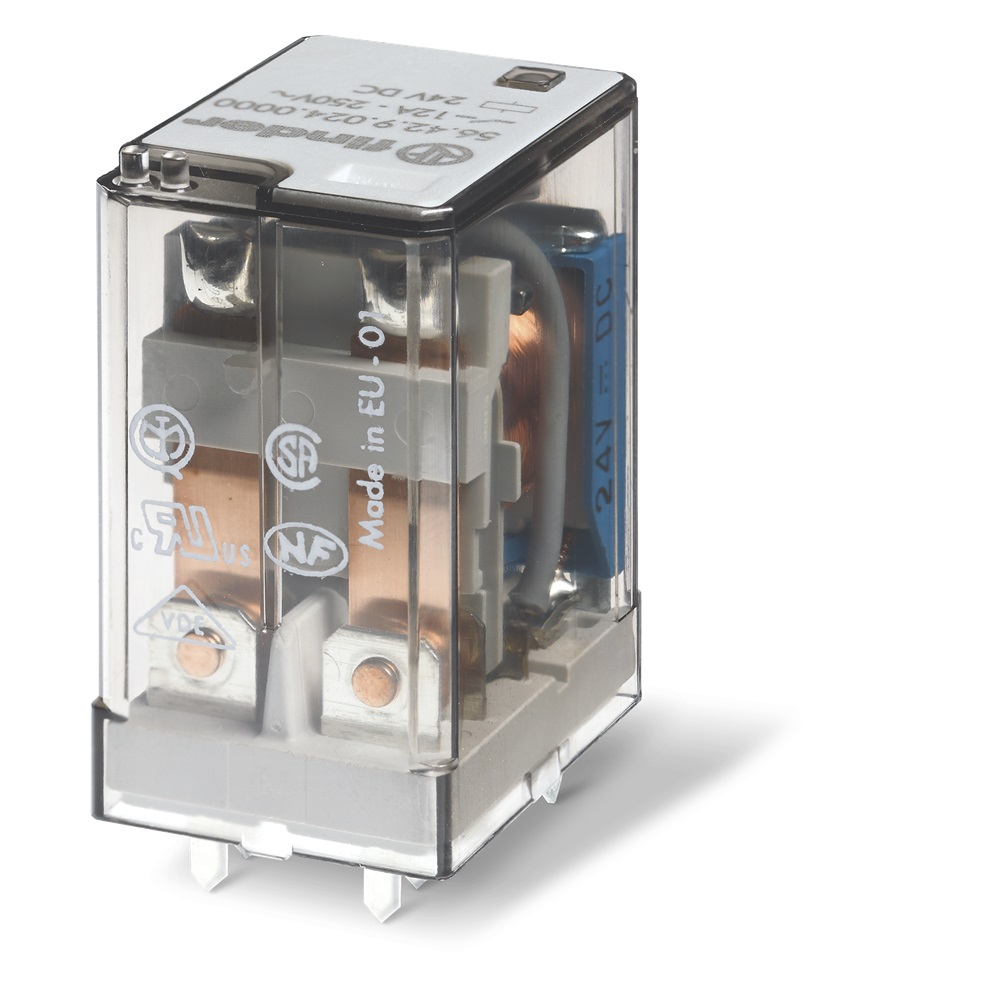 Relè di potenza DC 12 V AgNi Standard