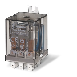 Relè industriale AC (50/60Hz) 230 V AgNi