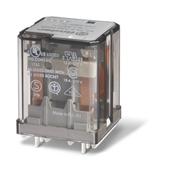 Relè di potenza AC (50/60Hz) 230 V AgCdO Scambio