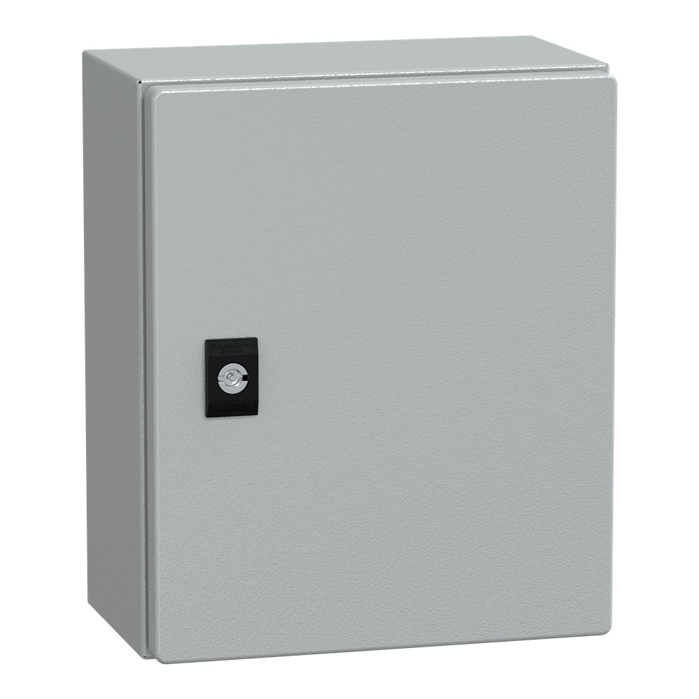 Cassetta acciaio PanelSeT CRN 300x250x150 porta piena IP66 IK08 montaggio parete