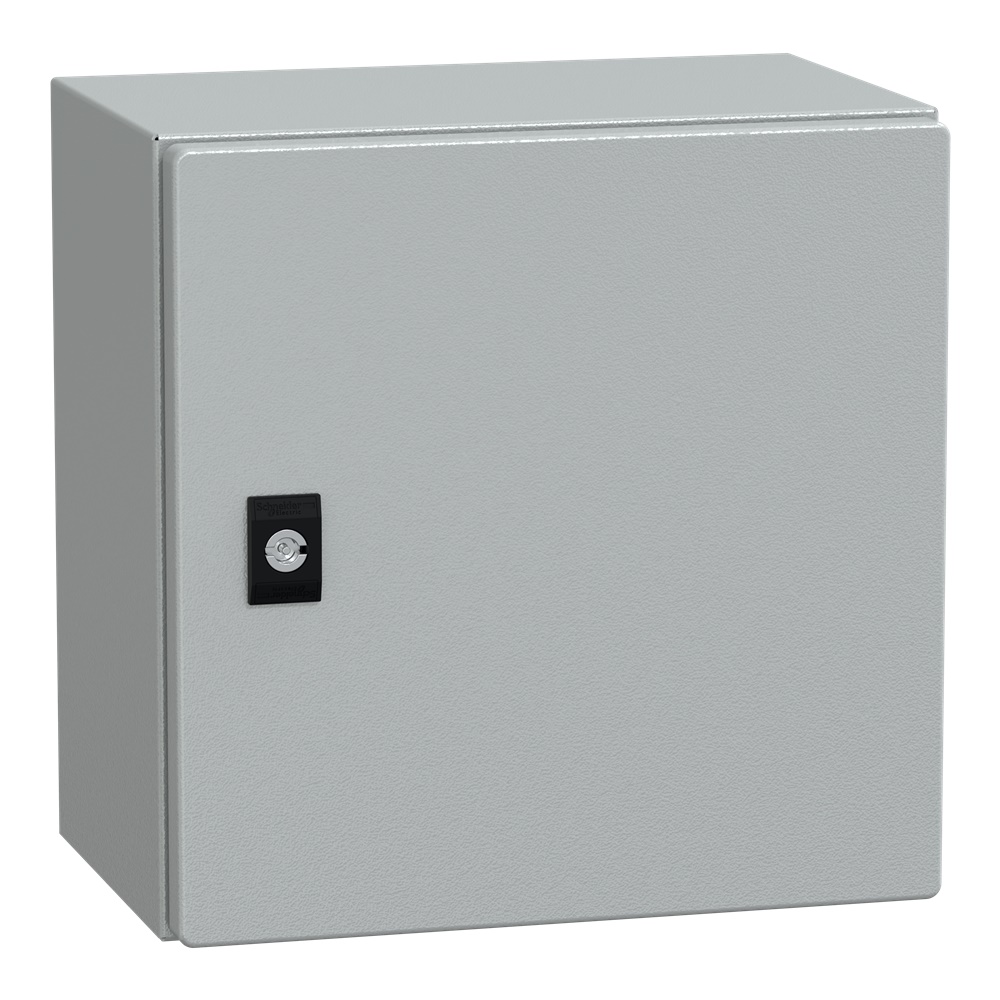 Cassetta compatta PanelSeT CRN 300x300x200 mm porta piena IP66 IK10 acciaio galvanizzato montaggio a parete