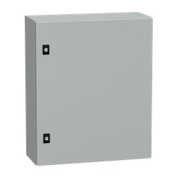 Cassetta compatta CRN 600x500x200 mm porta piena serratura doppia barra IP66 IK10 per montaggio a parete