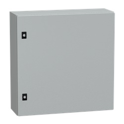 Cassetta acciaio CRN 600x600x200 porta piena IP66 IK08 montaggio parete
