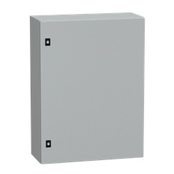 Cassetta acciaio IP66 IK08 800x600x250 mm porta piena montaggio a parete
