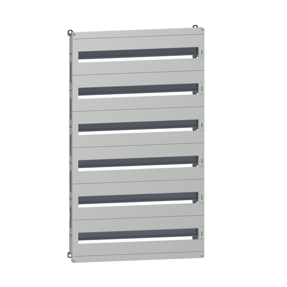 Telaio modulare DLM 168 moduli 1000x600 mm acciaio grigio montaggio parete distribuzione multifunzione