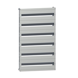 Telaio modulare DLM 168 moduli 1000x600 mm acciaio grigio montaggio parete distribuzione multifunzione