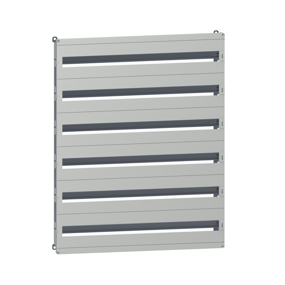 Telaio modulare DLM 240 moduli 1000x800 mm acciaio grigio montaggio parete distribuzione multifunzione