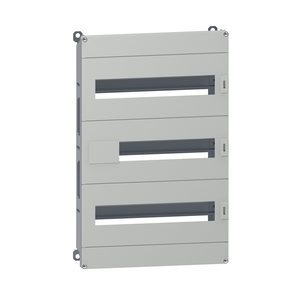Telaio modulare DLM 48 moduli 600x400 mm montaggio parete acciaio grigio RAL 7035 distribuzione multifunzione