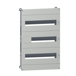 Telaio modulare DLM 48 moduli 600x400 mm montaggio parete acciaio grigio RAL 7035 distribuzione multifunzione