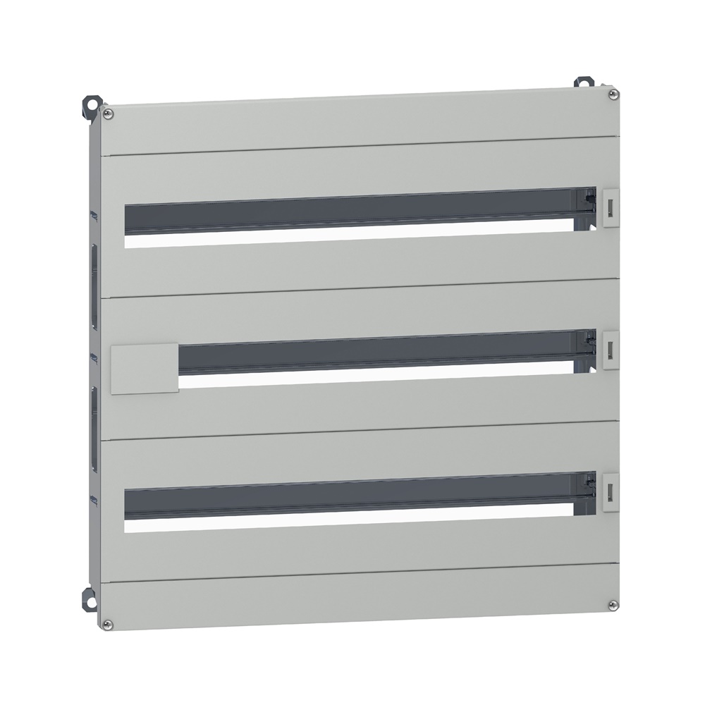 Telaio modulare DLM 84 moduli 600x600 mm acciaio grigio RAL 7035 montaggio parete distribuzione multifunzione
