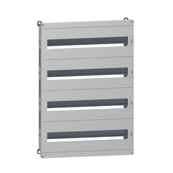 Telaio modulare DLM 88 moduli 700x500 mm acciaio grigio RAL7035 per armadi PanelSeT con guide DIN e protezione anticorrosione