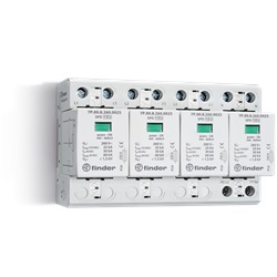Scaricatori di sovratensione 260 V Max (Uc) per SPD Tipo 1+ 2 (per UN = 230-240 V AC) 25 kA (I Tipo 1+2)