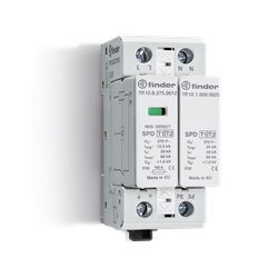 SPD Classe 1+2 Monofase 2P 275VAC Montaggio Guida DIN