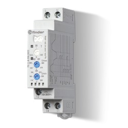 Relè controllo tensione monofase 230V 1CO automazione industriale