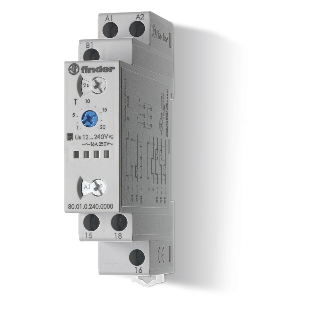 TEMPORIZZATORE MULTIFUNZ.12/240V 16