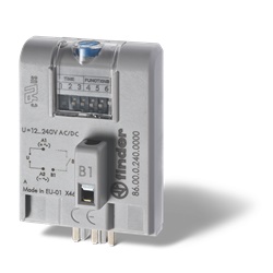 Modulo temporizzato multifunzione multitensione per controllo tempi impianti elettrici industriali e civili