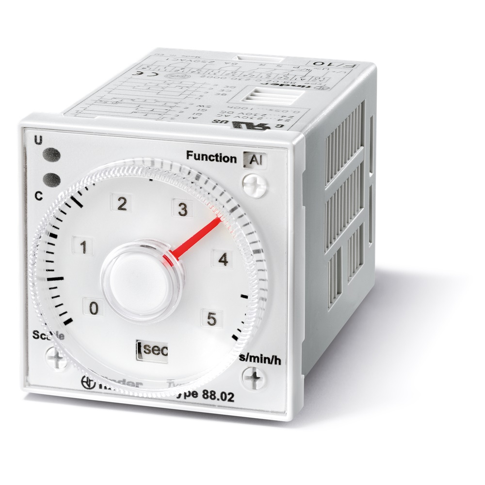 Temporizzatore multifunzione innesto 230V controllo automazione