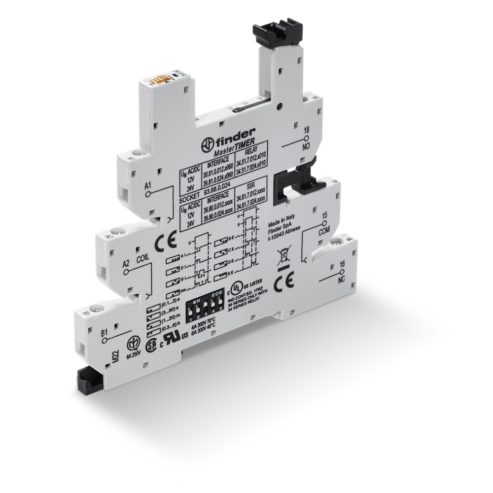 Zoccoli per relè serie 34 e 41