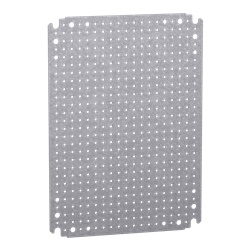 Pannello microperforato 300x400 mm acciaio zincato montaggio multifunzione per cassette PanelSeT