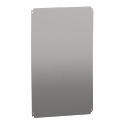 Piastra interna lamiera zincata 1000x600 mm montaggio multifunzione per cassette PanelSeT