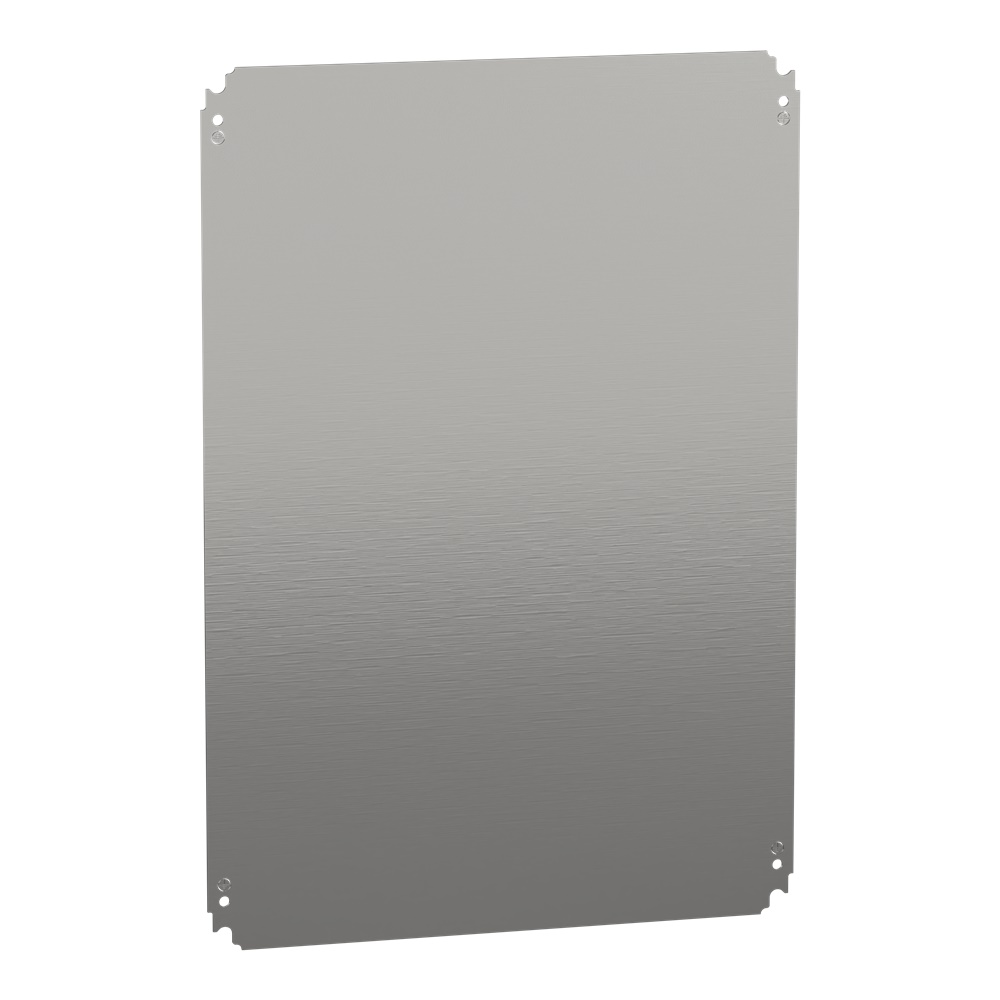 Piastra interna lamiera zincata 700x500 mm per montaggio cassetta PanelSeT S3DC S3DCD bianco