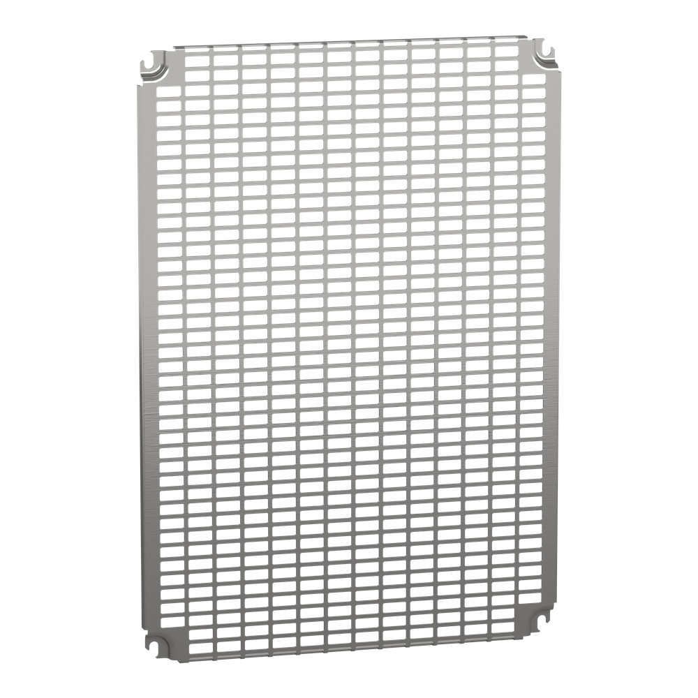 Pannello preforato Telequick 700x500 mm acciaio zincato montaggio multifunzione