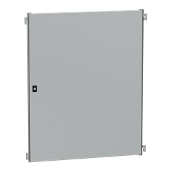 Porta interna acciaio 1000x800 mm per cassette da parete multifunzione grigio RAL 7035