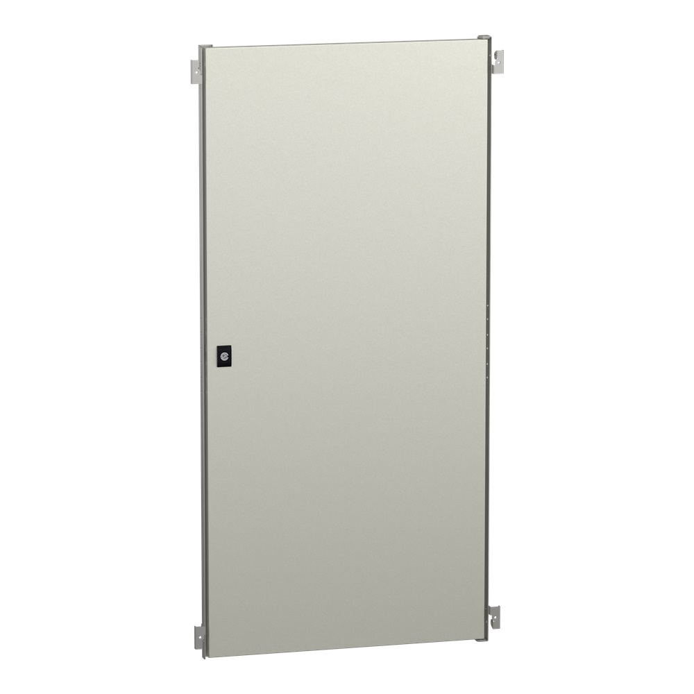 Porta interna in lamiera acciaio RAL 7035 1200x600 mm IP66 per armadio con serratura doppia barra