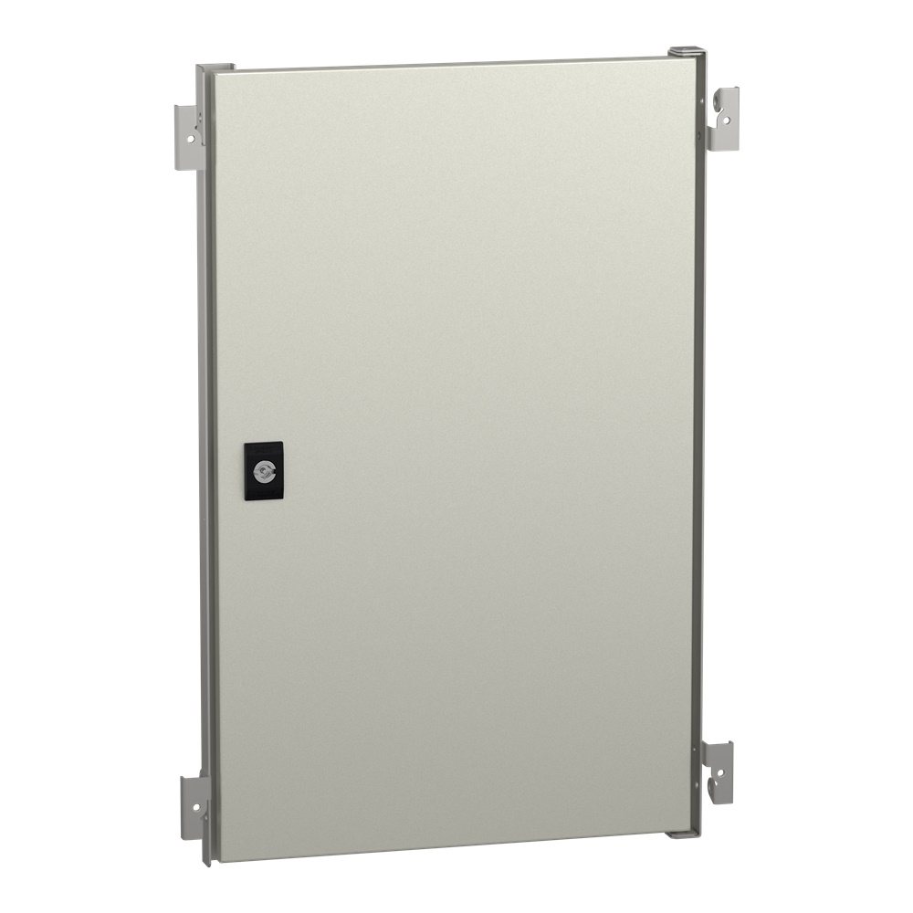 Porta interna acciaio grigio 600x400 mm per cassette da parete multifunzione carico 30 kg/m²