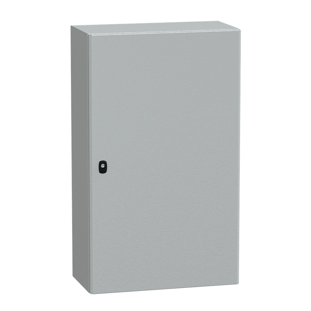 Cassetta in acciaio montata a parete, Spacial S3D con porta piena 1000x600x300 IP66 IK10