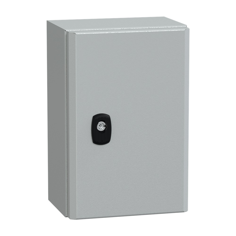 Cassetta acciaio montata a parete PanelSeT S3D 300x200x150 mm IP66 IK10 uso industriale