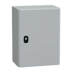 Cassetta acciaio montaggio parete PanelSeT S3D porta piena IP66 IK10 400x300x200 mm