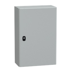 Cassetta da parete in acciaio PanelSeT S3D 600x400x200mm IP66 IK10 grigio RAL7035