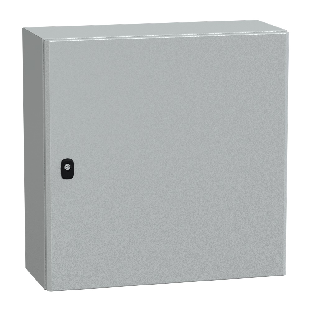 Cassetta acciaio montata parete PanelSeT S3D 600x600x250mm IP66 IK10 grigio RAL7035