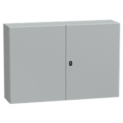 Cassa Spacial S3D + piastra 800X1200X300 2 porte RAL7035