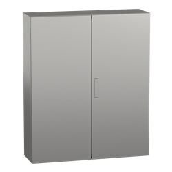 Armadio Spacial S3X, acciaio inox 304L, porta piena doppia, 1200x1000x300mm, IP55