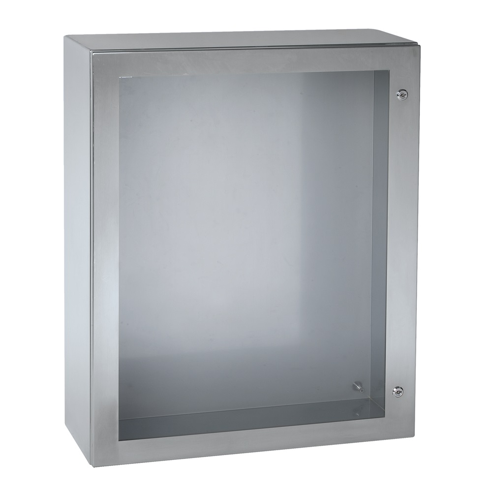 Armadio Spacial S3X, acciaio inox 304L, porta trasparente, 400x300x200mm, IP66