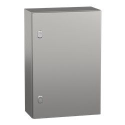 Armadio Spacial S3X, acciaio inox 304L, porta piena, 600x400x200mm, IP66