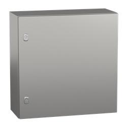 Armadio Spacial S3X, acciaio inox 304L, porta piena, 600x600x250mm, IP66