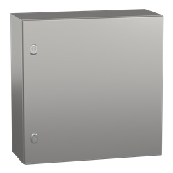 Armadio Spacial S3X, acciaio inox 316L, porta piena, 600x600x250mm, IP66