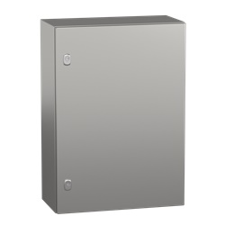 Armadio Spacial S3X, acciaio inox 304L, porta piena, 700x500x250mm, IP66