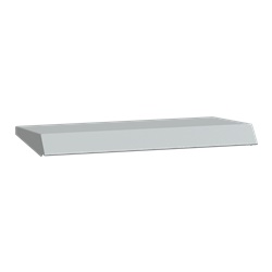 Tetto per cassa Spacial S3D 400x250 RAL 7035