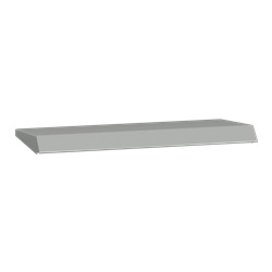 Tetto per cassa Spacial S3D 500x250 RAL7035
