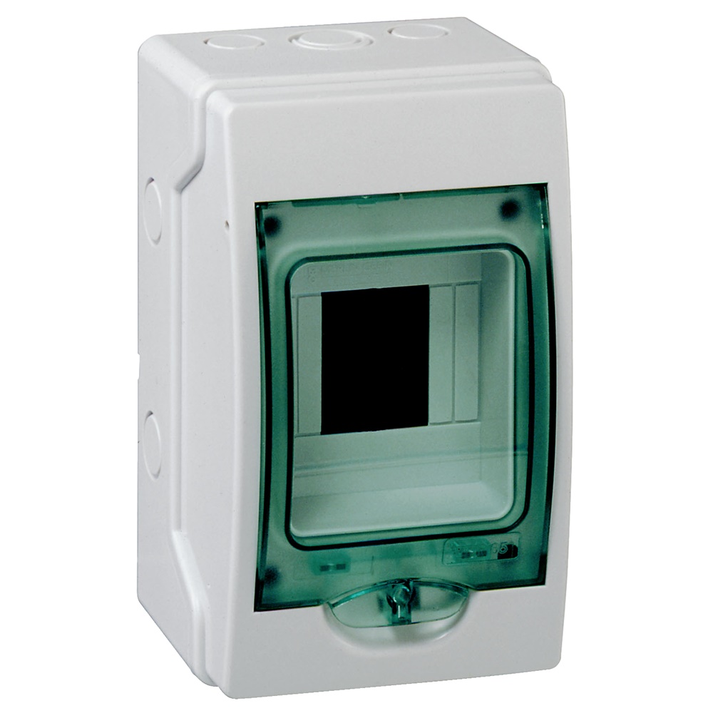 Centralino parete Mureva IP65 1 fila 4 moduli per installazione interna protezione elevata