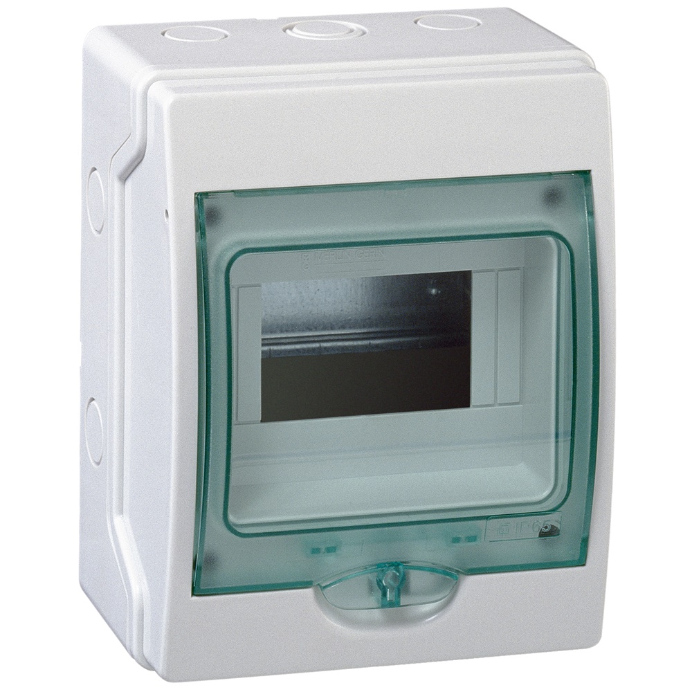 Centralino parete Mureva Enclosures IP65 6 moduli 63A doppio isolamento grigio RAL7035