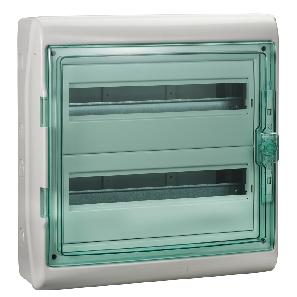 Quadro elettrico parete Mureva Enclosures IP65 2 file 36 moduli per residenziale e ristrutturazioni