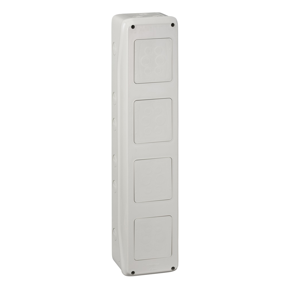 Modulo interfaccia Mureva Kaedra IP65 4 aperture per quadri elettrici