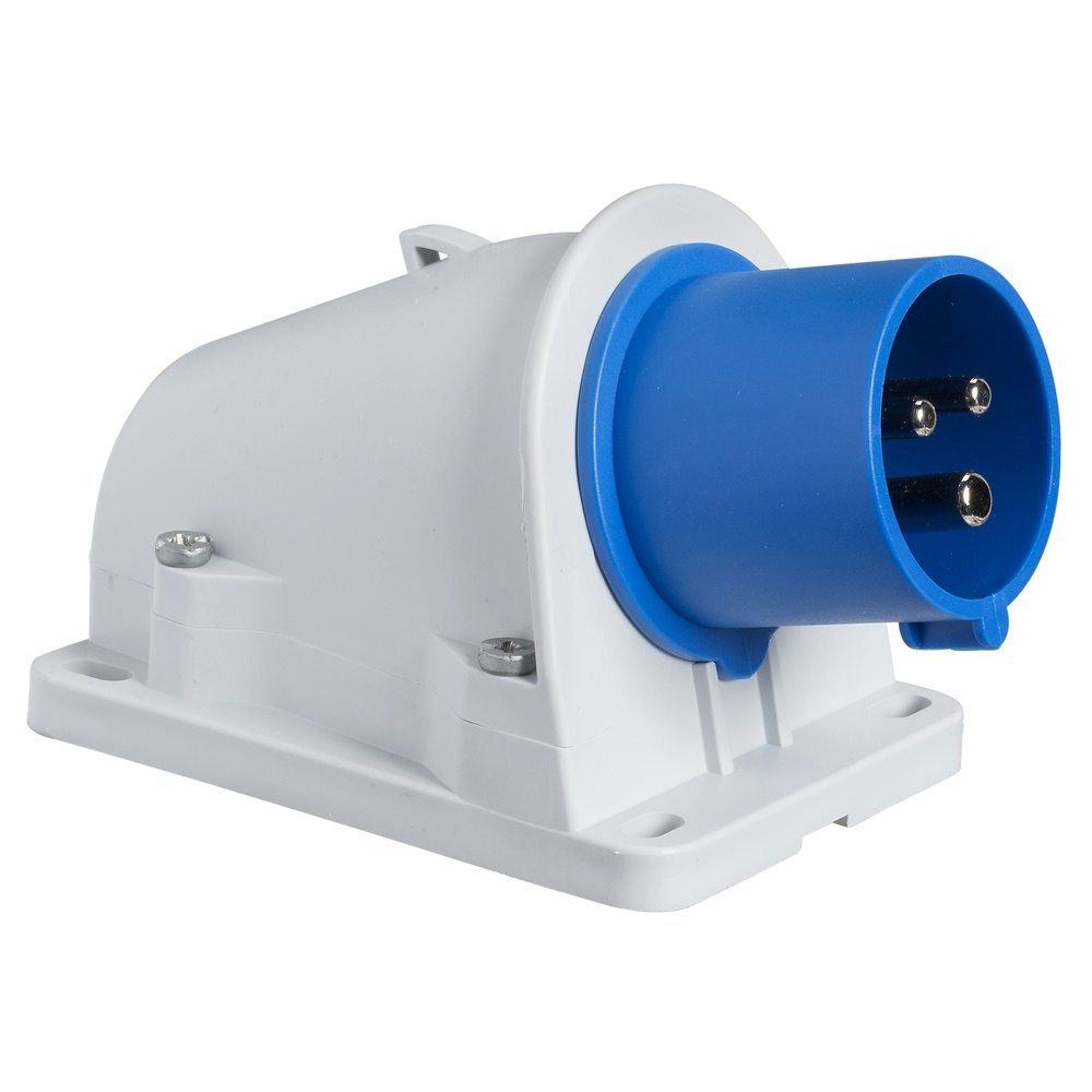 Spina industriale Mureva PK 16A 230V 2P+T IP44 cablaggio rapido uso elettrico