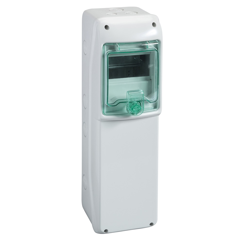 Quadro elettrico Mureva IP65 5 moduli con pannello universale per installazioni residenziali e industriali