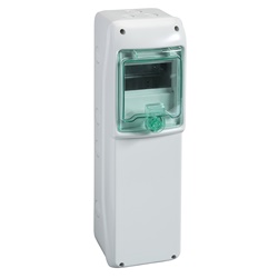 Quadro elettrico Mureva IP65 5 moduli con pannello universale per installazioni residenziali e industriali